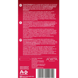 Préservatifs arôme fraise × 12 — Adapta Strawberry