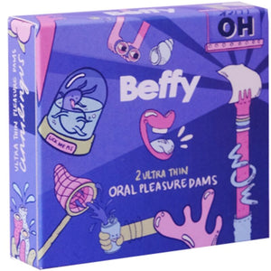 BEFFY PRESERVATIF POUR LE SEXE ORAL