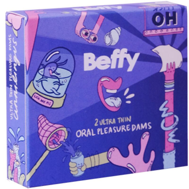 BEFFY PRESERVATIF POUR LE SEXE ORAL