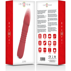 Vibrateur silicone va-et-vient automatique USB 17 cm — emballage