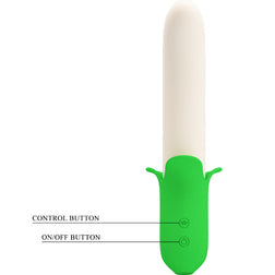 Vibrateur fantaisie silicone 7 modes forme banane — Banana Knight