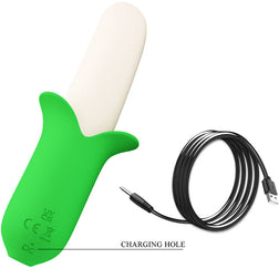 Vibrateur fantaisie silicone 7 modes forme banane — Banana Knight