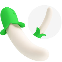 Vibrateur fantaisie silicone 7 modes forme banane — Banana Knight