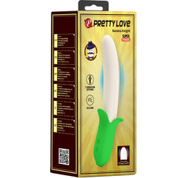 Vibrateur fantaisie silicone 7 modes forme banane — Banana Knight