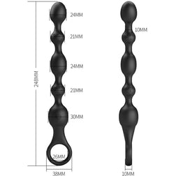 Chapelet anal Van - vue arrière produit