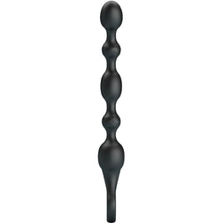 Chapelet anal modèle Van en Silicone noir pour le plaisir intime
