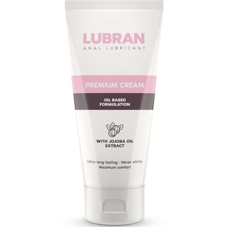 Crème lubrifiante anale base huile au jojoba 100 ml — Lubran · Intimateline Intimateline · Lubs & Sprays Relaxants Anal