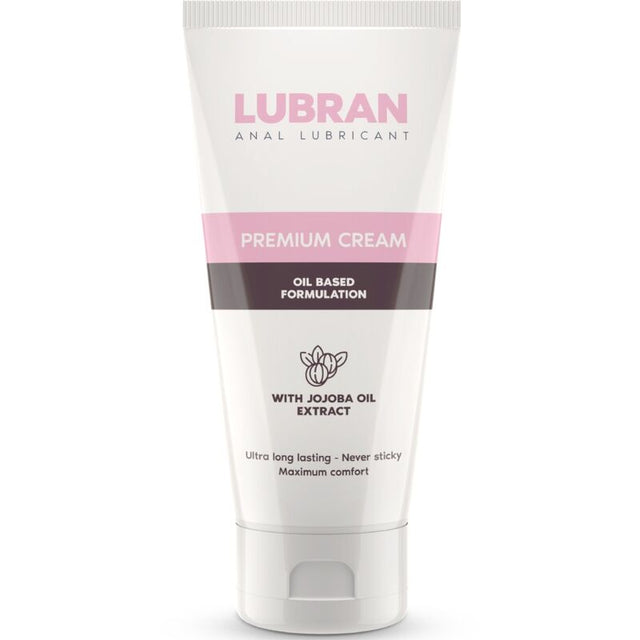 Crème lubrifiante anale base huile au jojoba 100 ml — Lubran · Intimateline Intimateline · Lubs & Sprays Relaxants Anal