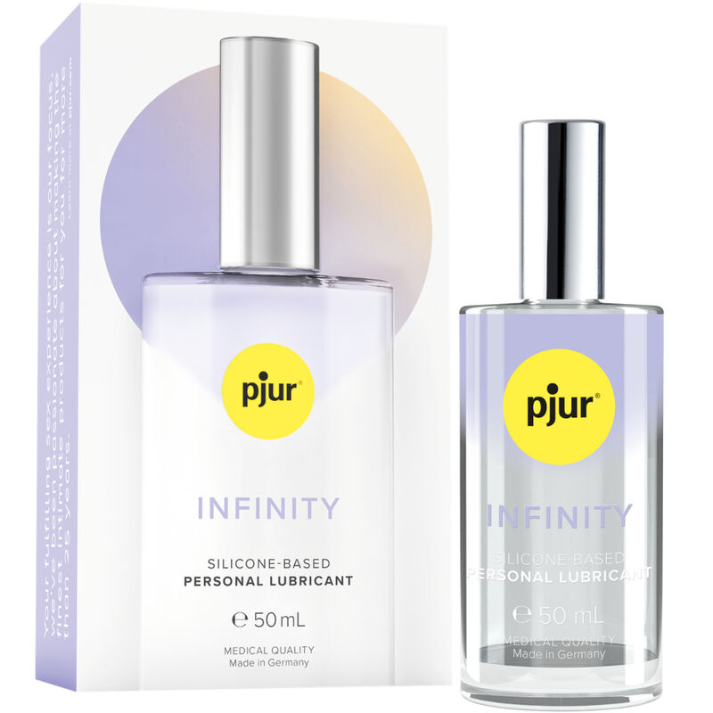 Lubrifiant silicone qualité médicale flacon verre 50 ml — Pjur Infinity · Pjur · Lubrifiants base silicone
