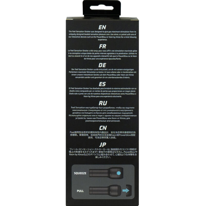 Stroker toucher peau canal multi-texture — autre angle