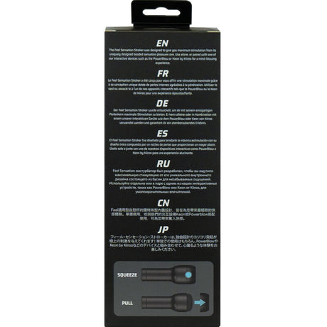 Stroker toucher peau canal multi-texture — autre angle
