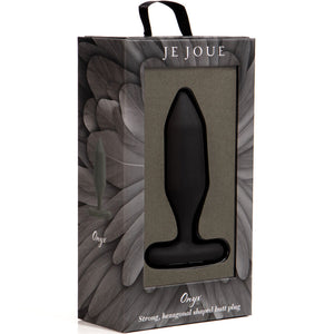 JE JOUE VIBRATEUR PLUG ANAL ONYX NOIR