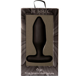 JE JOUE VIBRATEUR PLUG ANAL ONYX NOIR