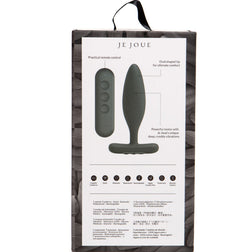 JE JOUE VIBRATEUR VESTA PLUG ANAL NOIR