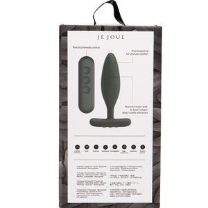 JE JOUE VIBRATEUR VESTA PLUG ANAL NOIR