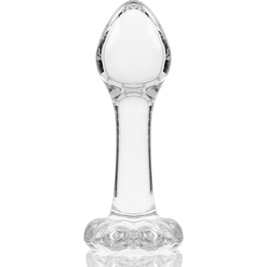 NEBULA SERIES BY IBIZA MODELO 2 PLUG CRISTAL TRANSPARENTE 11 CM O 35 CM