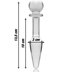 NEBULA SERIES BY IBIZA MODELO 7 PLUG CRISTAL TRANSPARENTE 135 CM O 3 CM