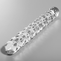 Gode verre à boules 18,5 cm Ø 3 cm — Nebula Modèle 15