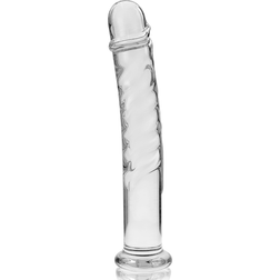Gode en verre sculpté 18,5 cm - Nebula Modèle 16