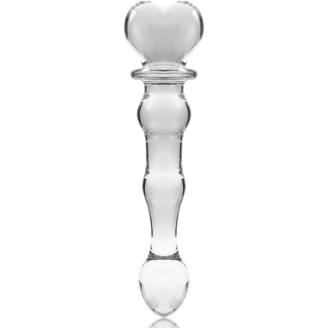 Gode en verre 20,5 cm Ø 3,5 cm format long — en situation