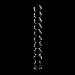 Chapelet anal verre 11 boules 21,5 cm — Nebula N.22