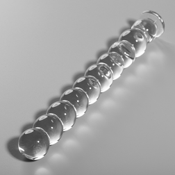 Chapelet anal verre 11 boules 21,5 cm — Nebula N.22