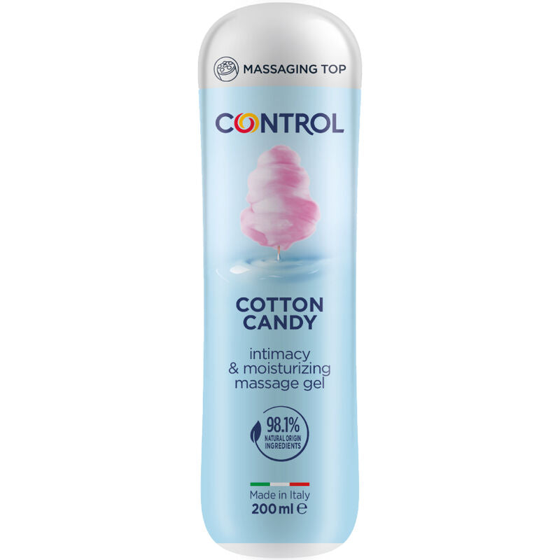 Gel de massage 3-en-1 barbe à papa 200 ml — emballage
