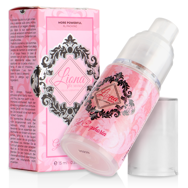 LIONA BY MOMA VIBRATEUR LIQUIDE EUPHORIA GEL 15 ML
