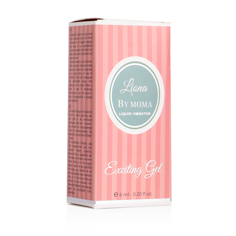 LIONA BY MOMA VIBRATEUR LIQUIDE GEL EXCITANT 6 ML