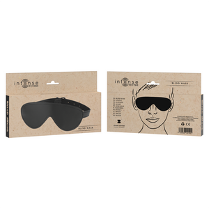 Masque pour les yeux en cuir végétal — emballage