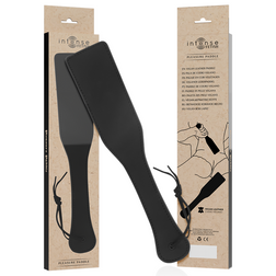Paddle en cuir végan noir mat