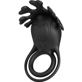 Cockring vibrant double anneau texturé — Ruben 7 modes · Pretty Love Male · Cockrings Vibrants