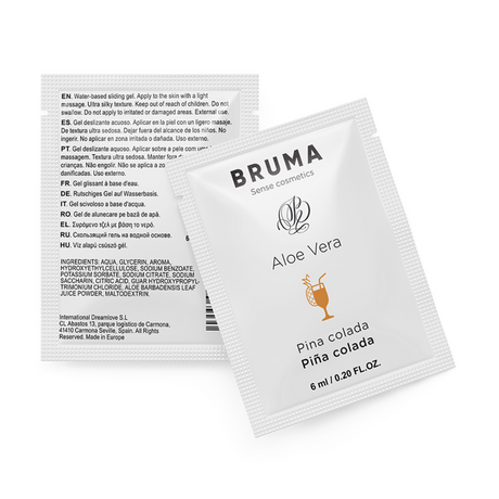 BRUMA GEL GLISSANT A L ALOE VERA SAVEUR PINA COLADA 6 ML