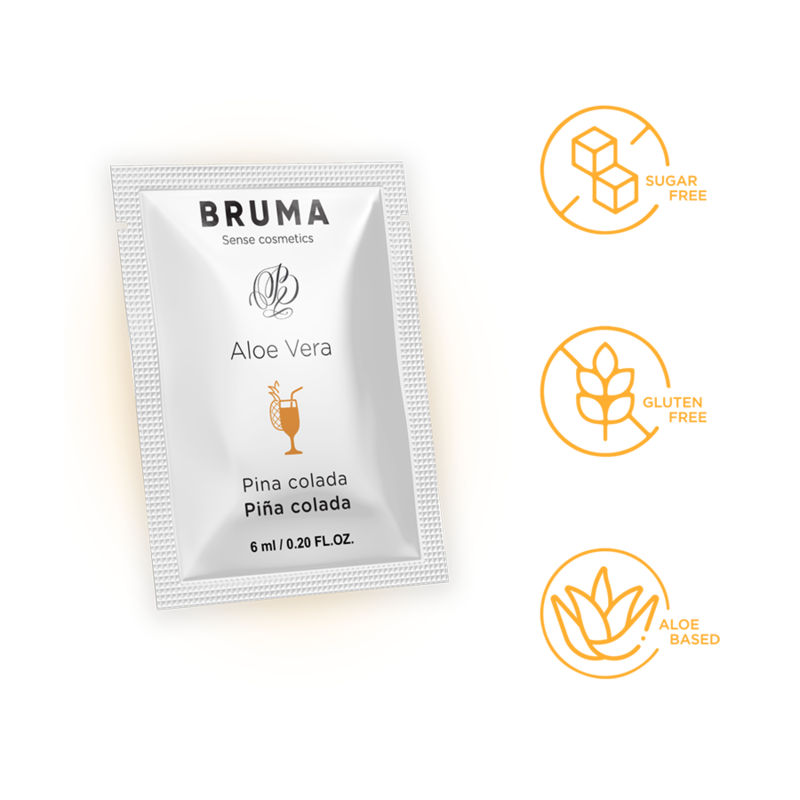BRUMA GEL GLISSANT A L ALOE VERA SAVEUR PINA COLADA 6 ML