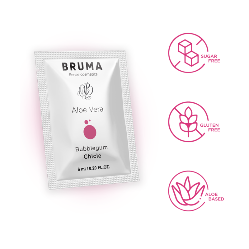 BRUMA GEL GLISSANT ALOE VERA SAVEUR BUBBLEGUM 6 ML