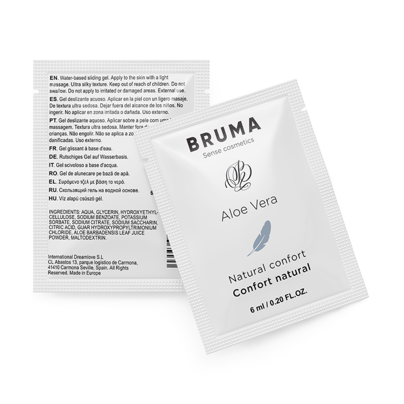 BRUMA GEL GLISSANT ALOE VERA CONFORT NATUREL 6 ML