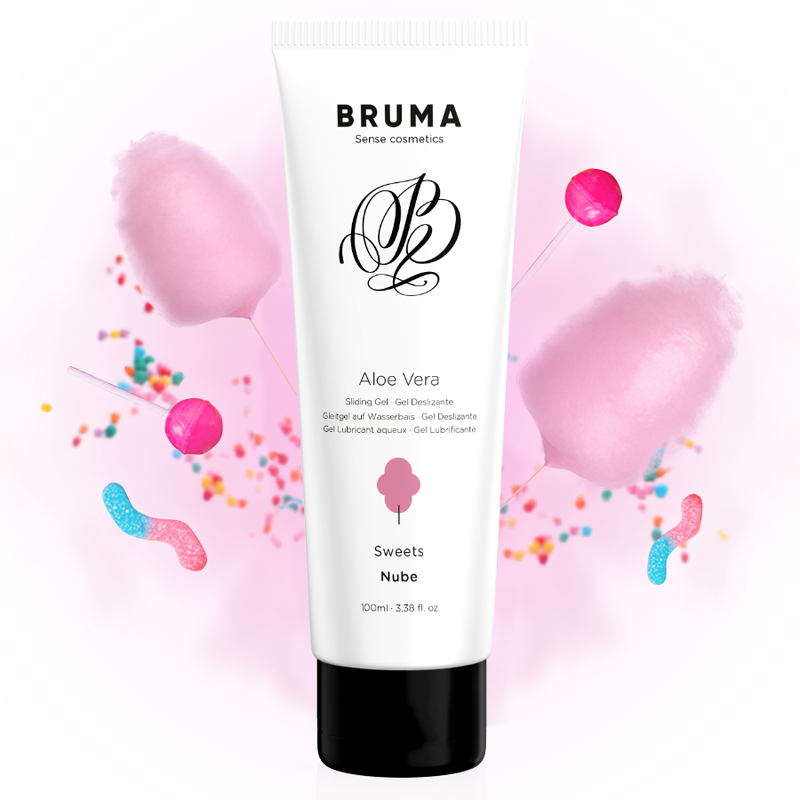Lubrifiant parfum Bonbons enrichi à l'aloe vera— Bruma 100 ml · Bruma · Lubrifiants aromatisés