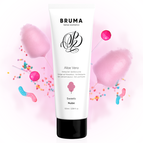 Lubrifiant parfum Bonbons enrichi à l'aloe vera— Bruma 100 ml · Bruma · Lubrifiants aromatisés