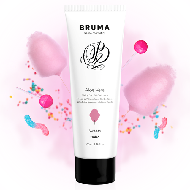 Lubrifiant parfum Bonbons enrichi à l'aloe vera— Bruma 100 ml · Bruma · Lubrifiants aromatisés