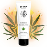 BRUMA HUILE DE GRAINES DE SATIVA GEL GLISSANT RECHAUFFANT SAVEUR DE CANNABIS 100 ML