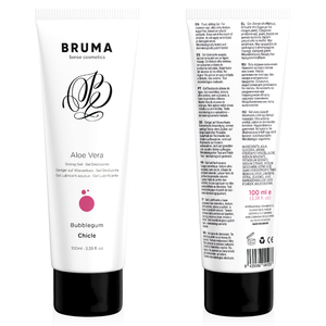 Lubrifiant parfum Bubblegum enrichi à l'aloe vera — gros plan