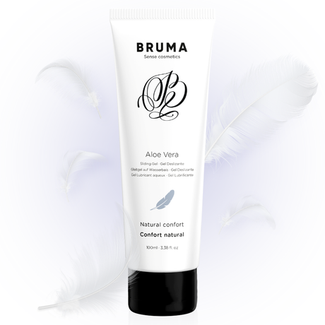 Lubrifiant naturel sans parfum enrichi en aloe vera — gros plan