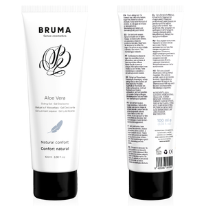 Lubrifiant naturel sans parfum enrichi en aloe vera — 100 ml · Bruma · Lubrifiants aromatisés