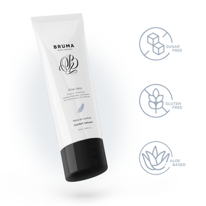 Lubrifiant naturel sans parfum enrichi en aloe vera — en situation