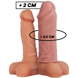 Gaine pénis de la marque Virilxl modèle V3 chair pour le plaisir intime.