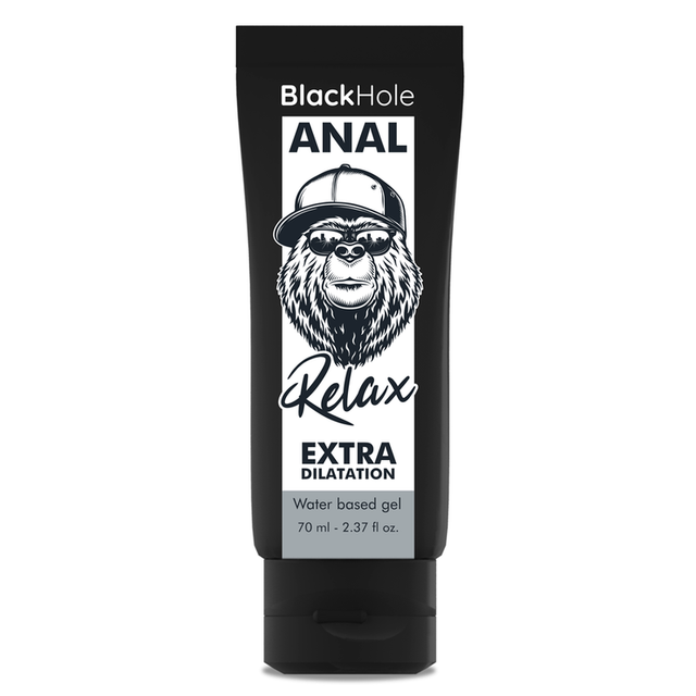 Gel dilatateur anal extra fort — Anal Relax 70 ml · Black Hole · Lubs & Sprays Relaxants Anal