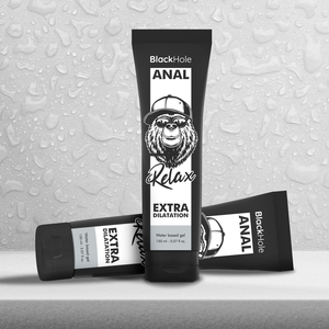 Gel dilatateur anal extra fort — texture visible