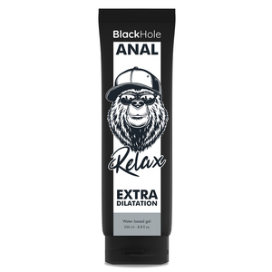 Gel dilatateur anal extra dilatation — Anal Relax 250 ml · Black Hole · Anaux avec relaxant