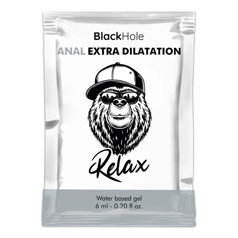 BLACK HOLE GEL A BASE D EAU EXTRA DILATATION 6 ML DOSE UNIQUE