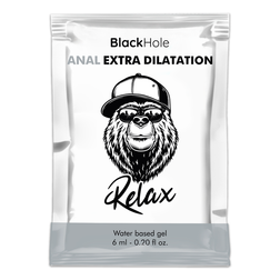 Gel dilatation anale mono-dose 6 ml — Black Hole